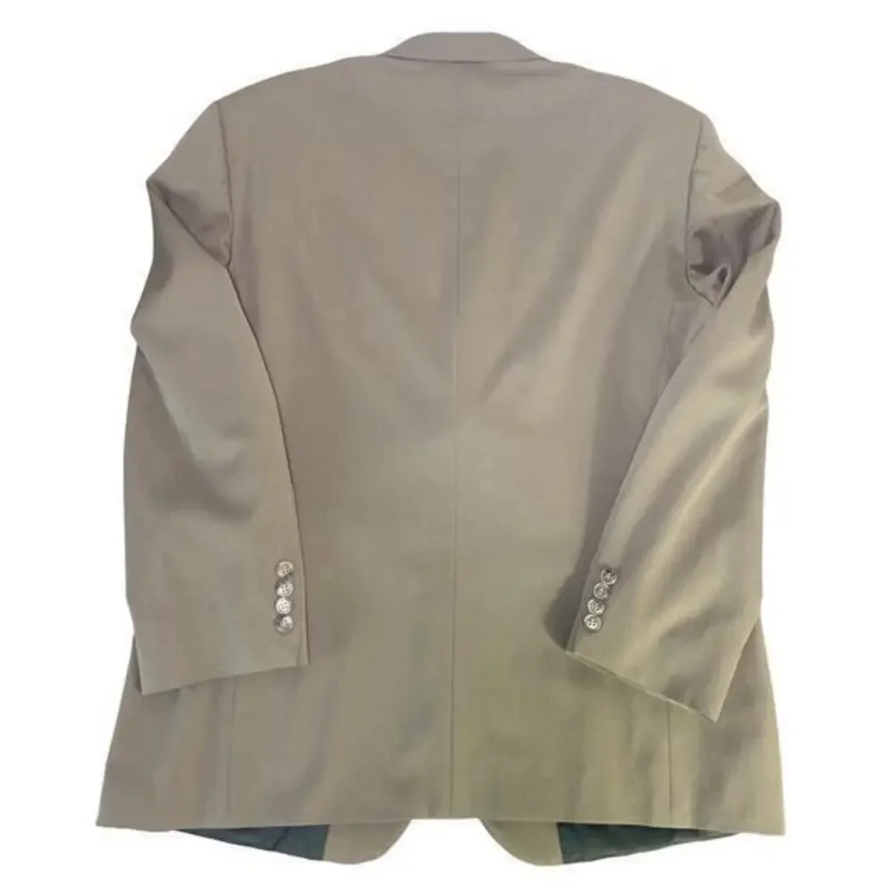 Haggar Black Label Gray Sport Coat Blazer Men’s Size‎ 44 Made In The USA